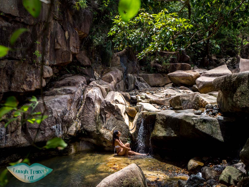 mid level waterfalls Madai stream Ma On Shan Hong Kong - laugh travel eat