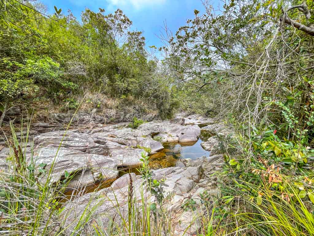 ping nam stream waterfalls to highest point hong kong - laugh travel eat