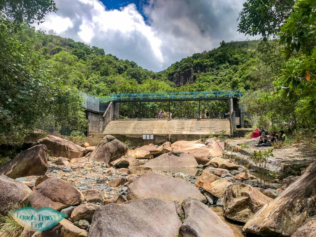 the dam Madai stream Ma On Shan Hong Kong - laugh travel eat