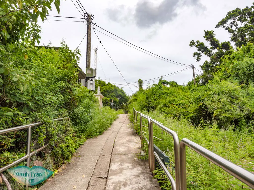 tin hau temple to grass field grass island sai kung hong kong - laugh travel eat