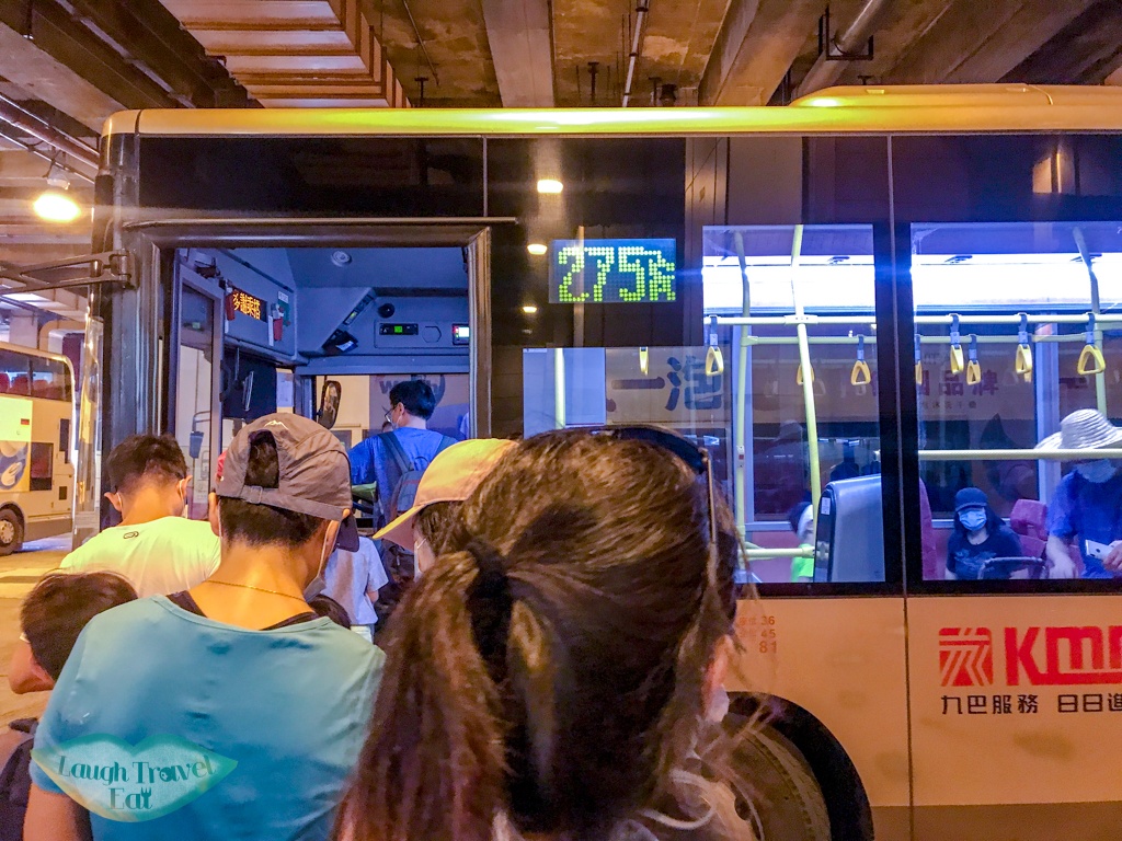 bus to wang chung stream from tai po market hong kong - laugh travel eat