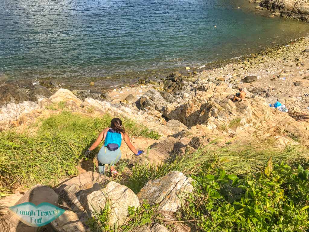 last stretch down ap lei pai from yuk kwai shan hong kong - laugh travel eat-2