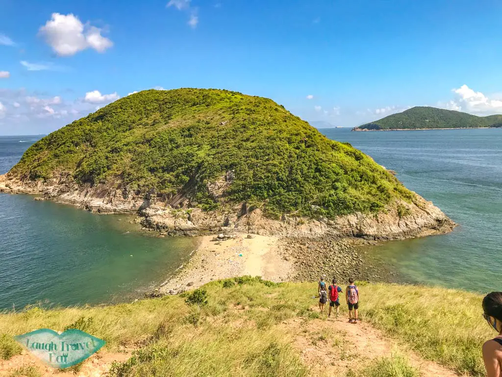 last stretch down ap lei pai from yuk kwai shan hong kong - laugh travel eat-2