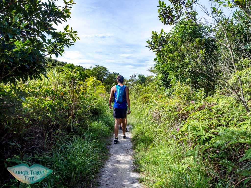 open book cliff to por kai shan pak lung stream lantau island hong kong - laugh travel eat-2