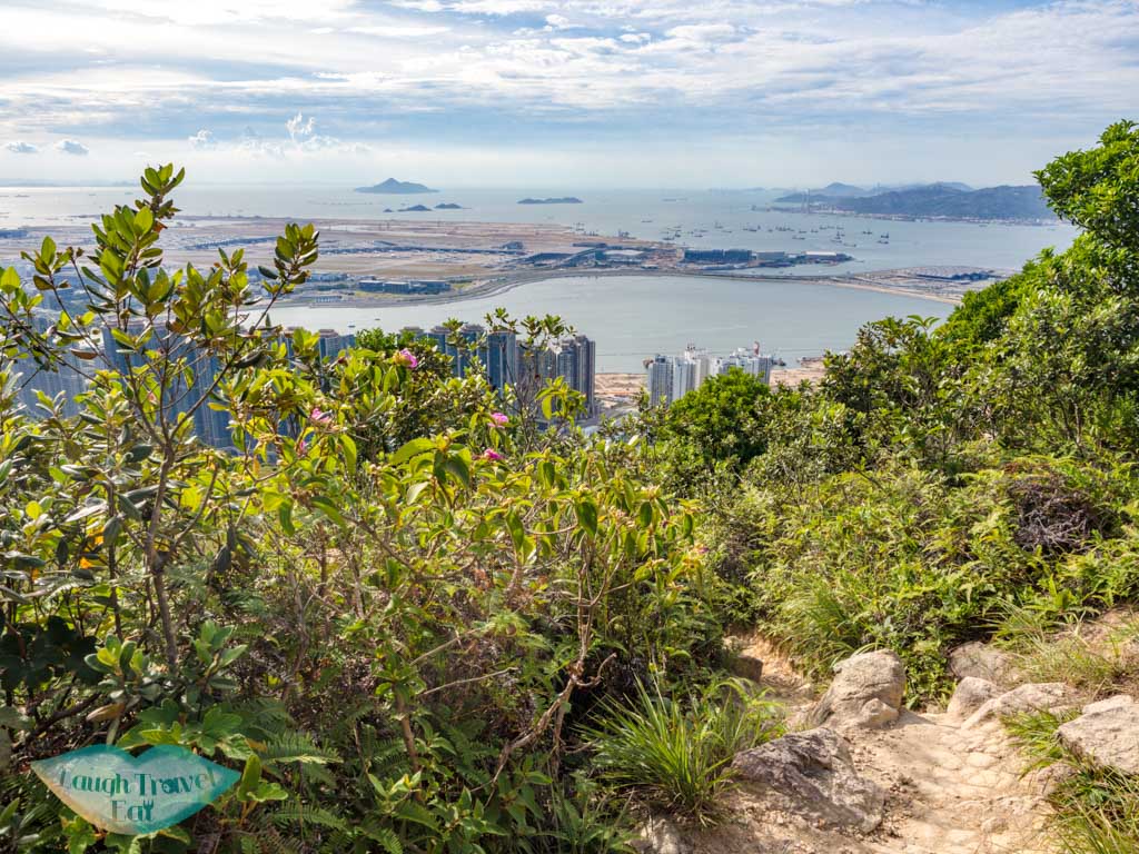 small trail down to tung chung pak lung stream lantau island hong kong - laugh travel eat-2
