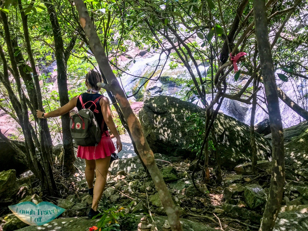 to dragonball waterfall wang chung stream hong kong - laugh travel eat