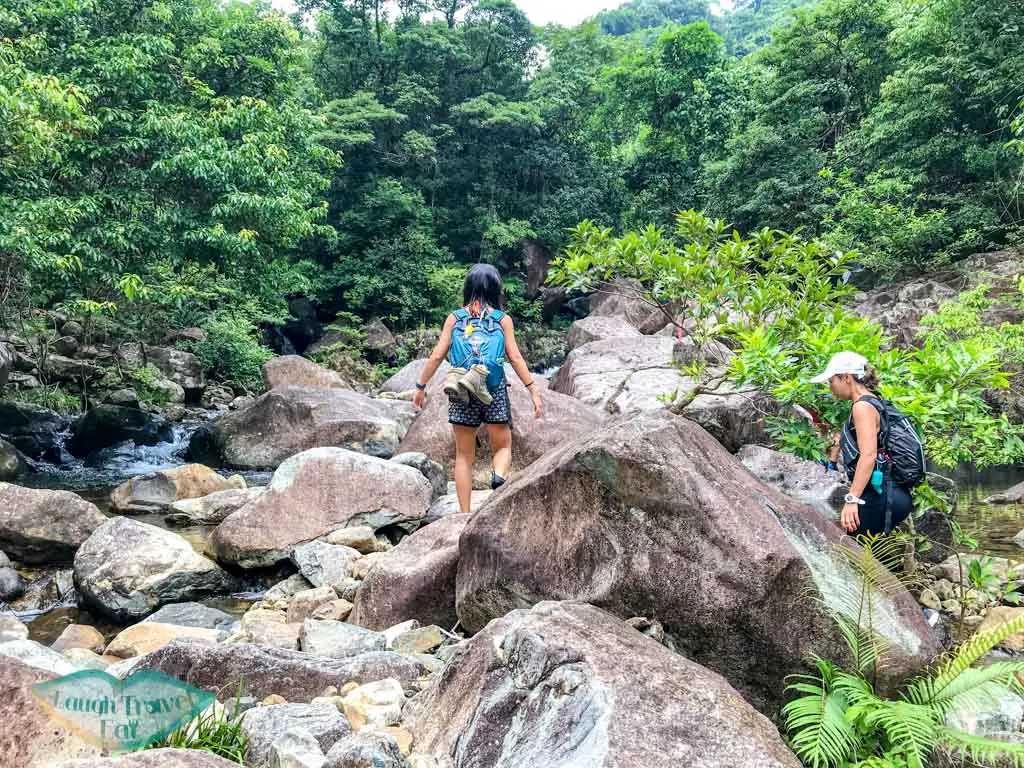 challenging second stretch of tai shing stream hong kong - laugh travel eat