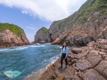 nearmkwan to cave basalt island sai kung hong kong - laugh travel eat