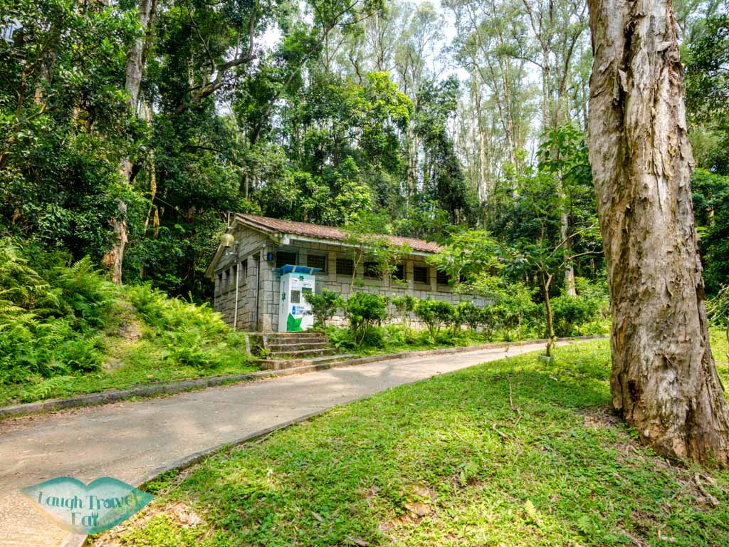public bathroom picnic site 6 shing mun reservoir tai shing stream hong kong - laugh travel eat