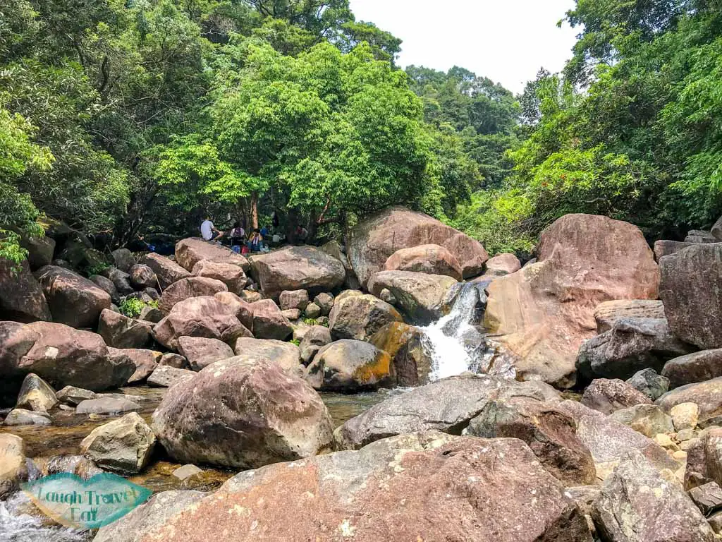 waterfalls and first stretch of tai shing stream hong kong - laugh travel eat