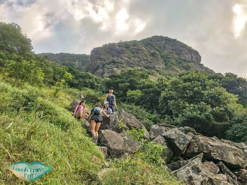 Wisdom Path to Upturn Bowl Rock River (Upper) lantau peak hong kong - laugh travel eat