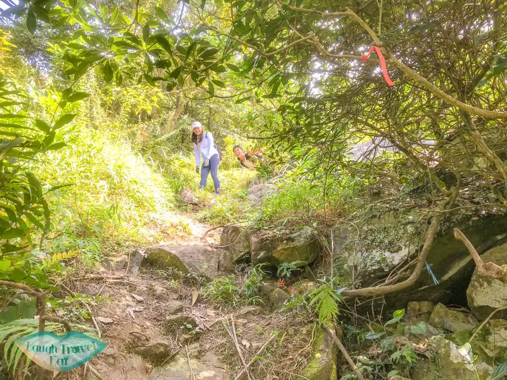 Wisdom Path to Upturn Bowl Rock River (Upper) lantau peak hong kong - laugh travel eat