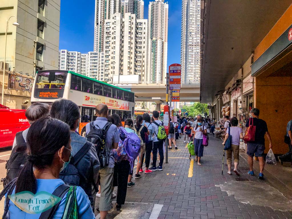 bus 14 sai wan ho to stanley fort hong kong - laugh travel eat