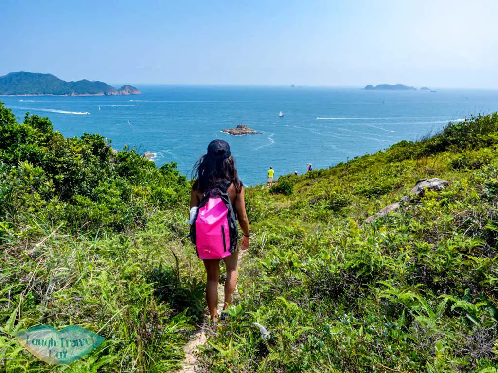 trail from goldfish arch top to view point jin island sai kung hong kong - laugh travel eat-2