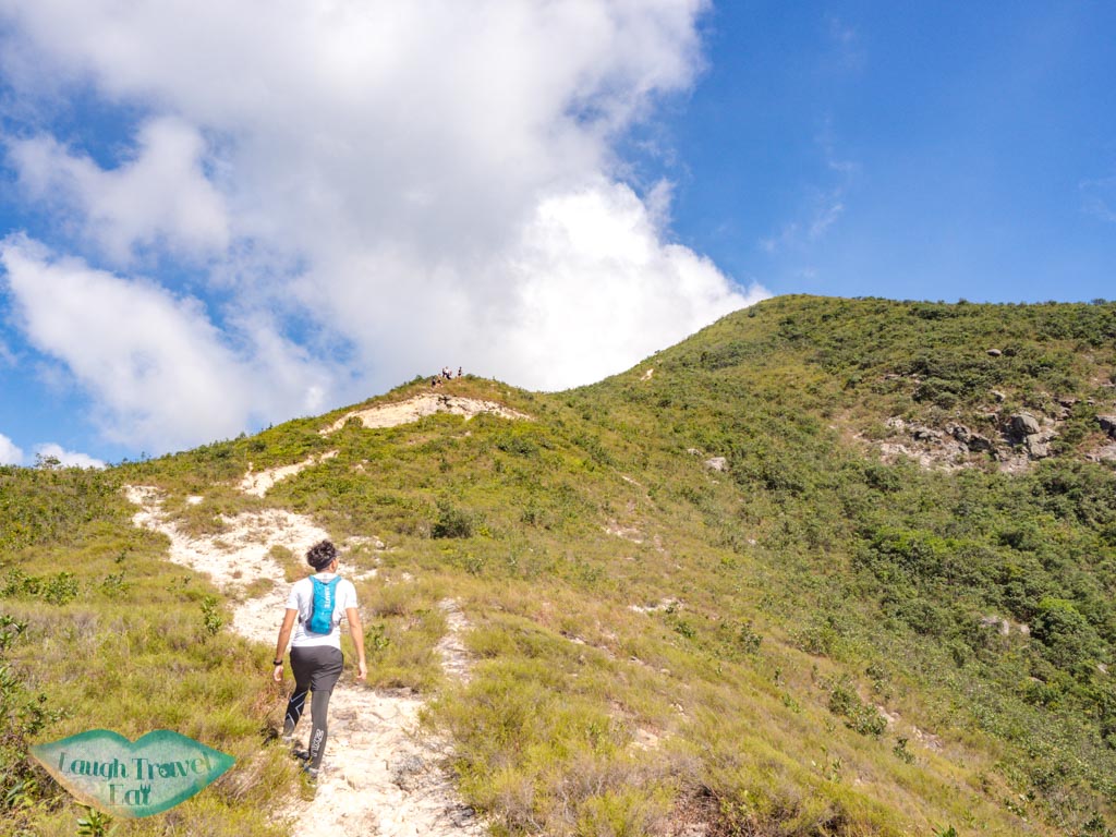 first stretch of mid kau nga trail start stop lantau island hong kong - laugh travel eat