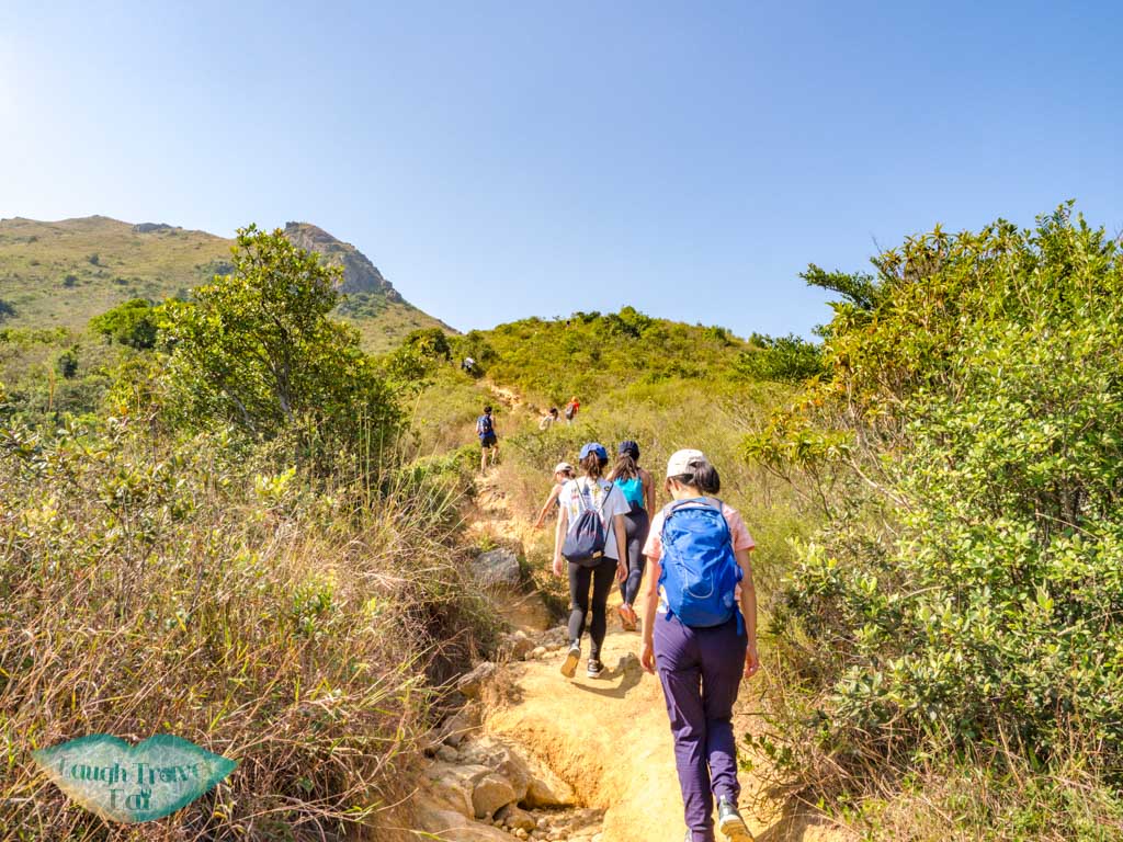 going up to lo fu tau lantau island hong kong - laugh travel eat
