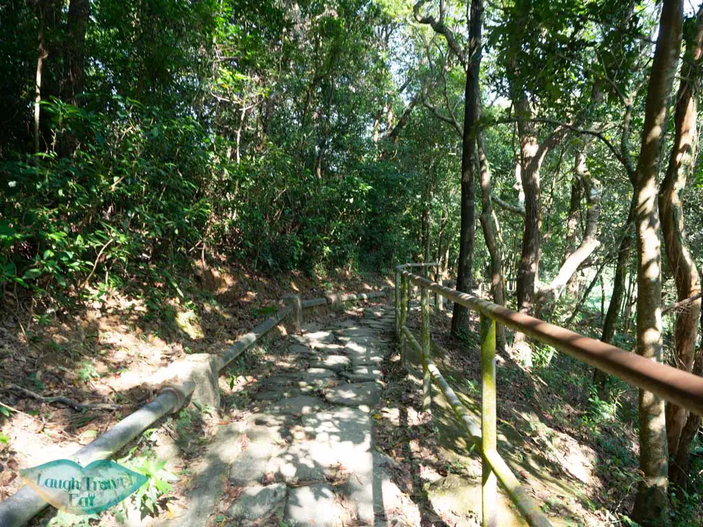 last stretch to tai lam wu to wilson trail stage 4 trail start tung yeung shan kowloon hong kong - laugh travel eat