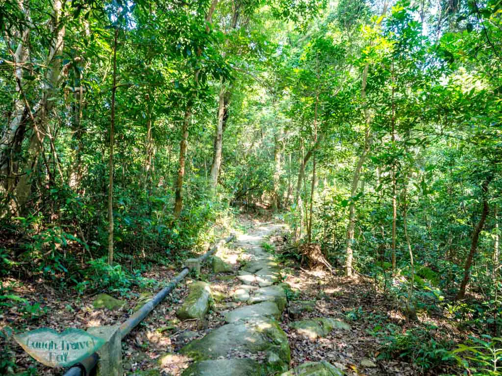 last stretch to tai lam wu to wilson trail stage 4 trail start tung yeung shan kowloon hong kong - laugh travel eat