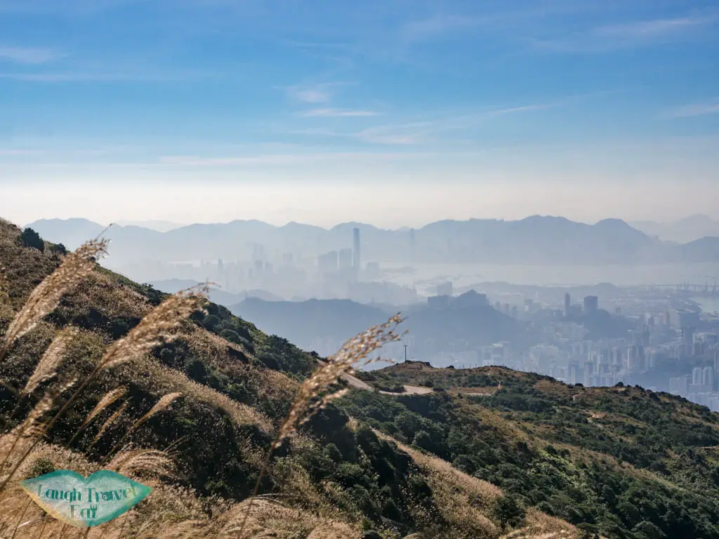 kowloon and hong kong island from the top Wo Tong Kong to tai mo shan country park hong kong - laugh travel eat