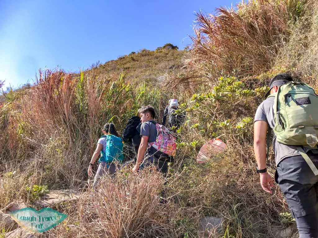 getting back out devil's fist wong chuk kok tsui bluff head plover cove country park trail hong kong - laugh travel eat