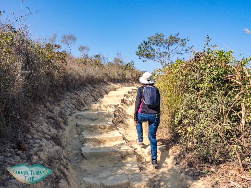last stretch to reservoir island viewpoint tai lam country park yuen long hong kong - laugh travel eat