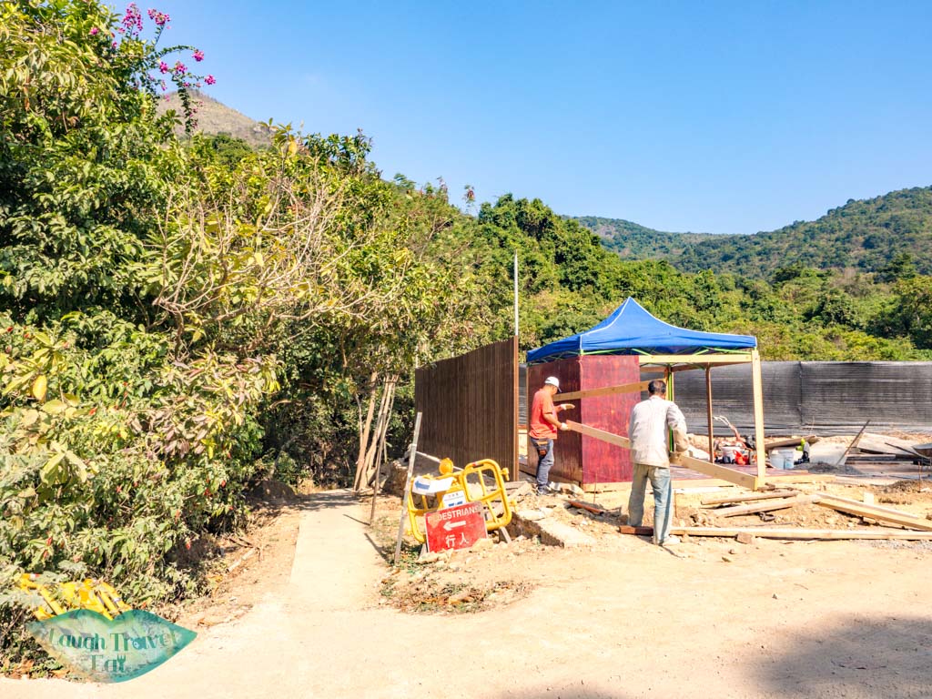 mui tsz lam road to mau ping sai kung hong kong - laugh travel eat