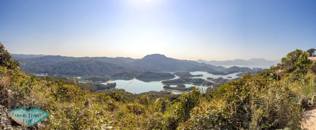 panorama thousand island reservoir island hike tai tong yuen long hong kong - laugh travel eat
