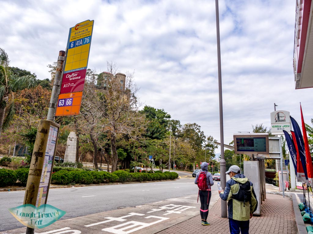 wong nai chung reservoir park bus stop hong kong island hong kong - laugh travel eat