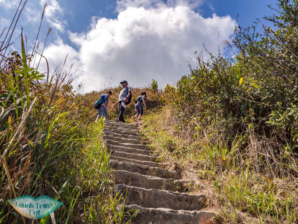 last stairs up Shun Yeung Fung Pak sin leng tai po new territories hong kong - laugh travel eat