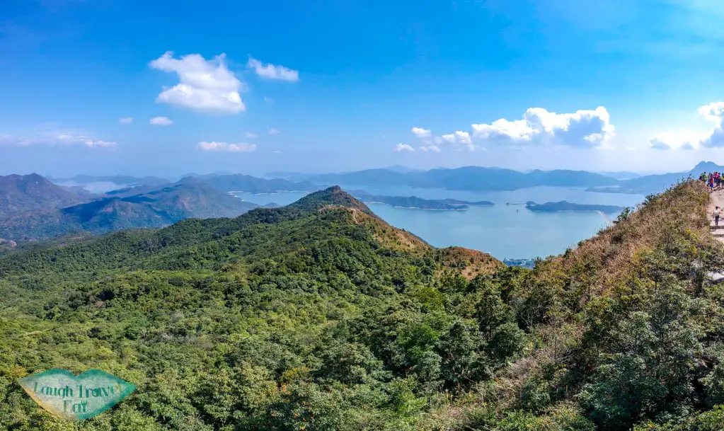 looking back from Shun Yeung Fung Pak sin leng tai po new territories hong kong - laugh travel eat