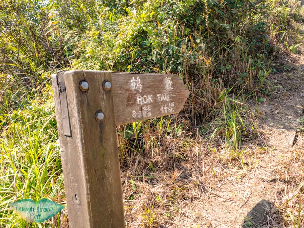 signpost of hok tau tsao kau fung to kuai li fung Pak sin leng tai po new territories hong kong - laugh travel eat