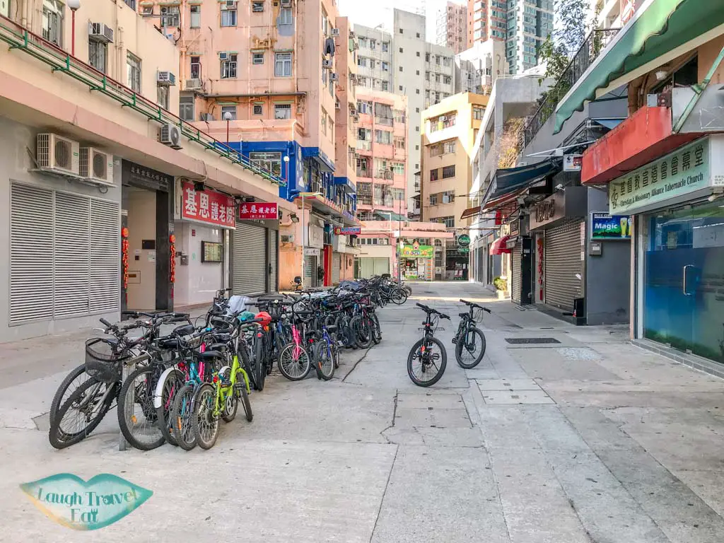 bicycle rental nam sang wai yuen long hong kong - laugh travel eat-2