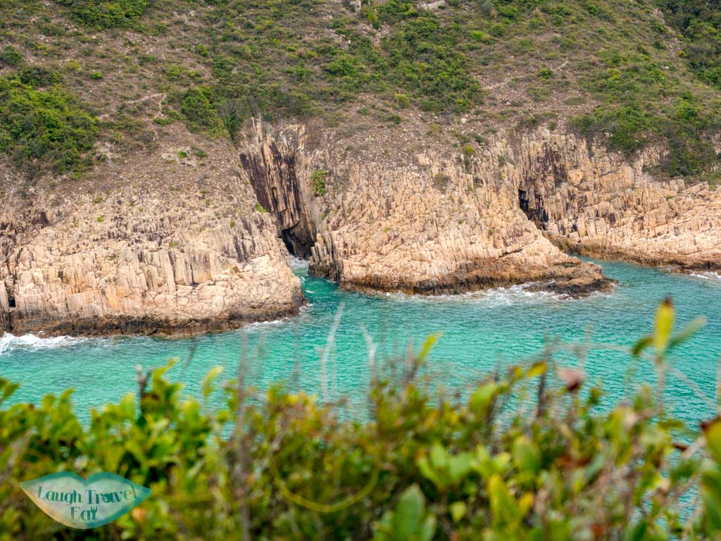 sea caves view Long ke beach to long ke tsai sai kung hong kong - laugh travel eat