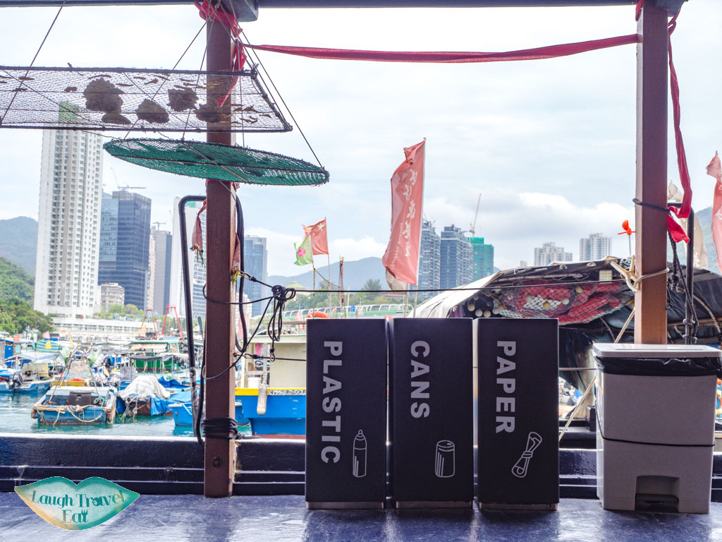 recycling bins aberdeen 1773 houseboat aberdeen hong kong island hong kong - laugh travel eat