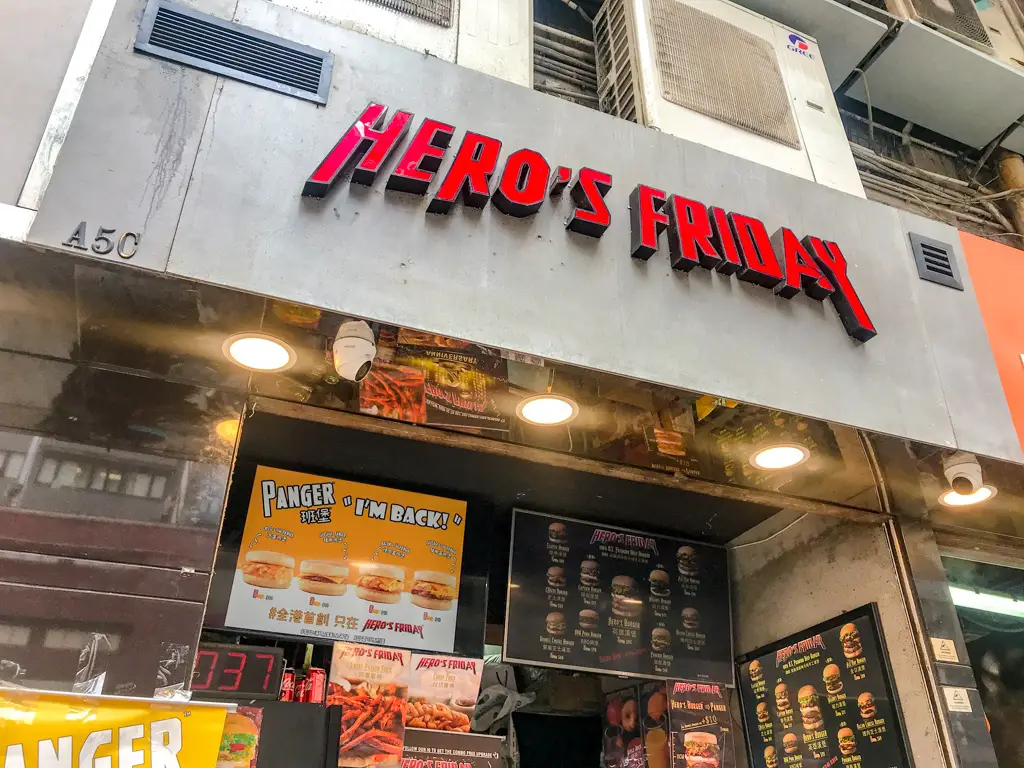 panger and burger hero's friday cheung sha wan best burger in hong kong - Laugh Travel Eat