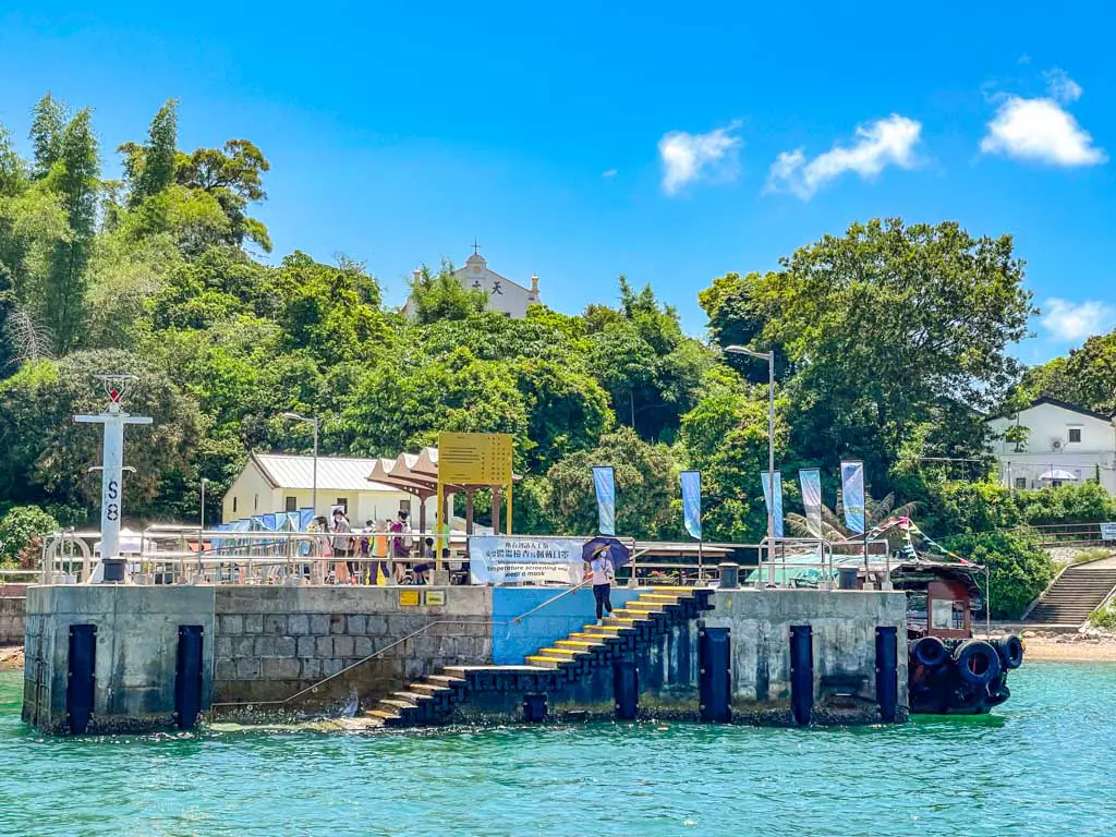 arriving at yim tin tsai sai kung hong kong - laugh travel eat