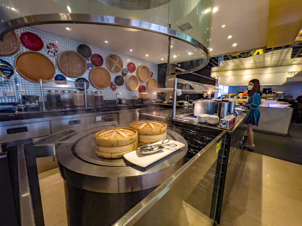 buffet breakfast gateway hotel tsim sha tsui hong kong - laugh travel eat