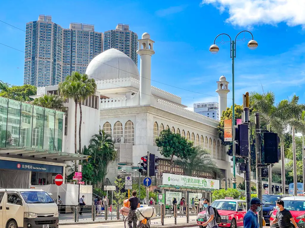 kowloon mosque tsim sha tsui hong kong - laugh travel eat