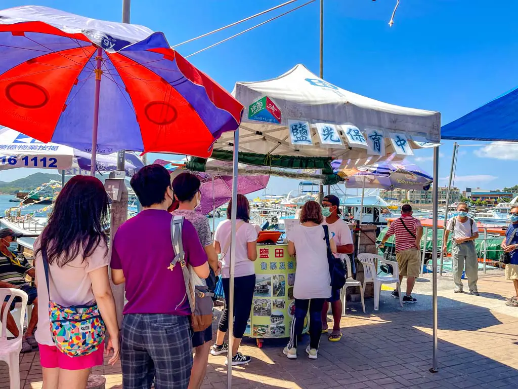 official counter for kaito to yim tin tsai sai kung hong kong - laugh travel eat