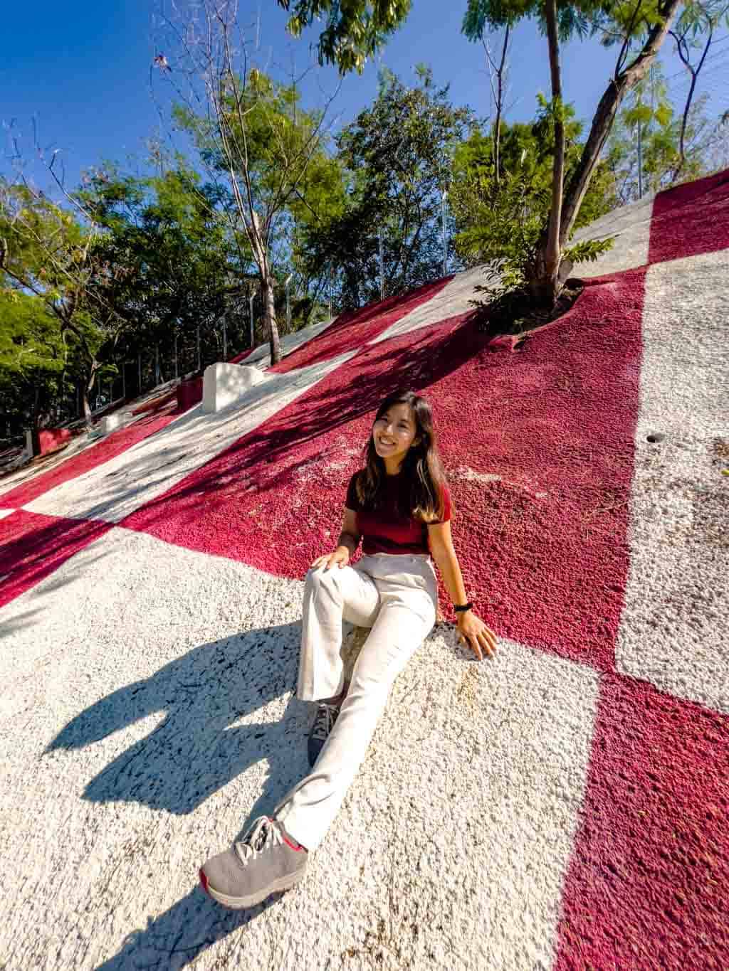 checkboard hill photospot kowloon hong kong - laugh travel eat