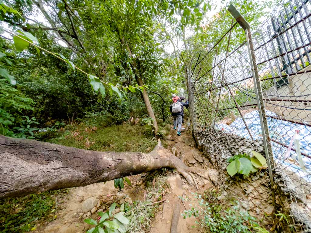public bathroom to indian temple po kak tsai road hong kong - laugh travel eat