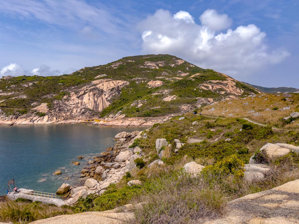 Buddha's hand rock to route 1 po toi country trail po toi island hong kong - laugh travel eat