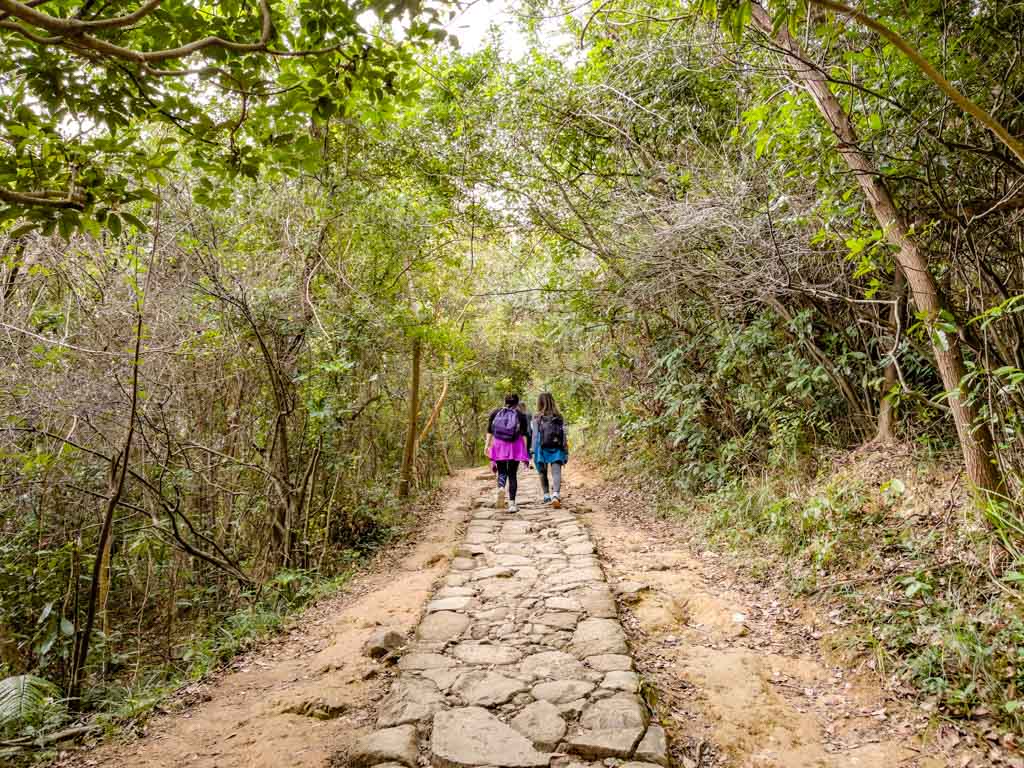 Little Hawaii Trail start to waterfalls tseung Kwan o hong kong - laugh travel eat