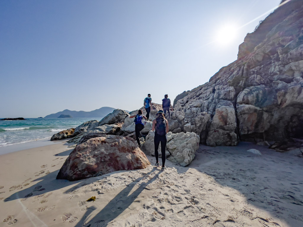 first part of tung wan to tai wan sai kung hong kong 一尖三咀過四灣 - laugh travel eat