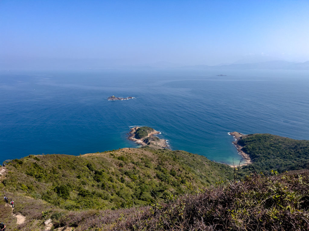 going down mai fan tsui from mai fan tsui tuen tsui junction sai kung hong kong 一尖三咀過四灣 - laugh travel eat