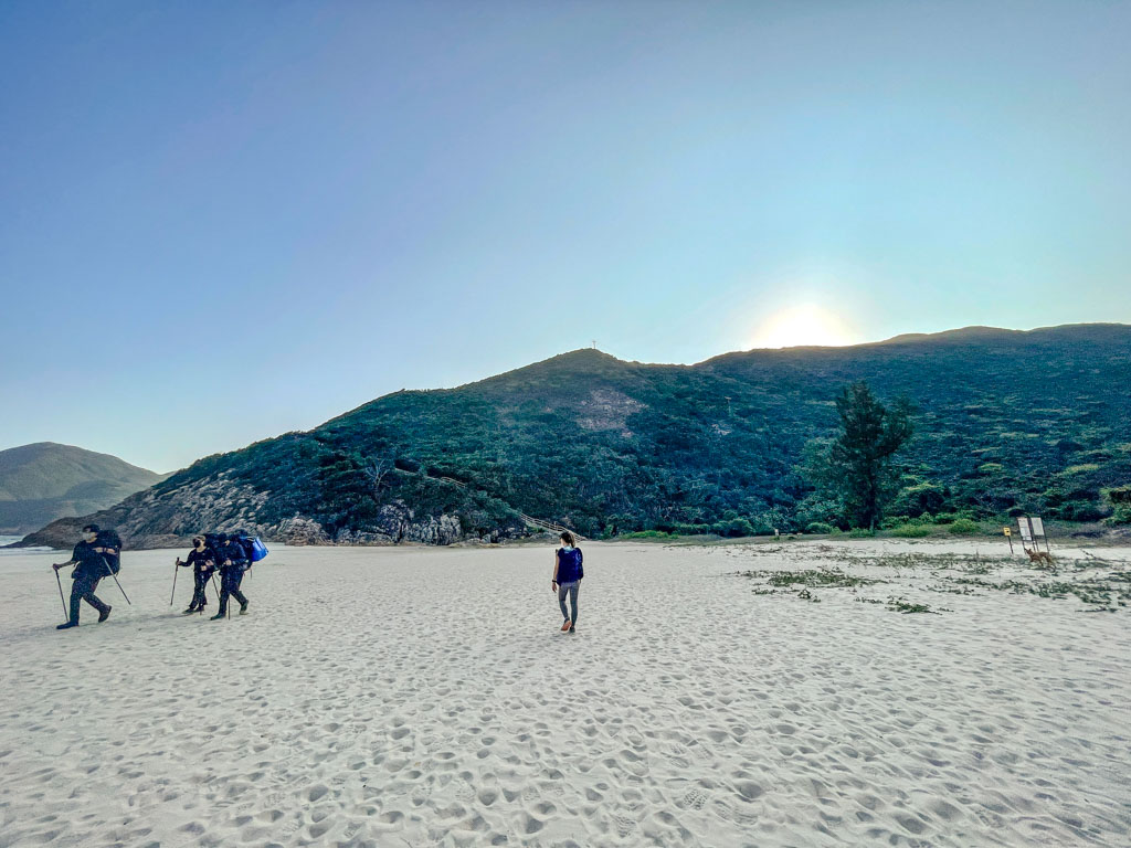 ham tin wan sai kung hong kong 一尖三咀過四灣 - laugh travel eat