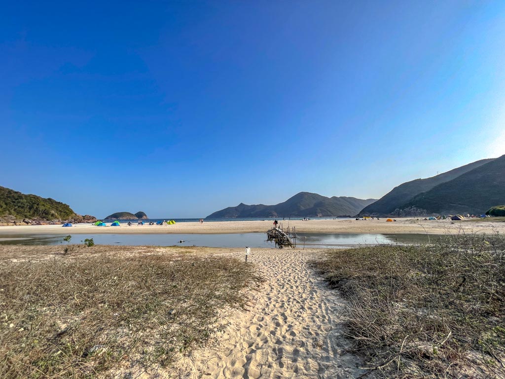 ham tin wan sai kung hong kong 一尖三咀過四灣 - laugh travel eat