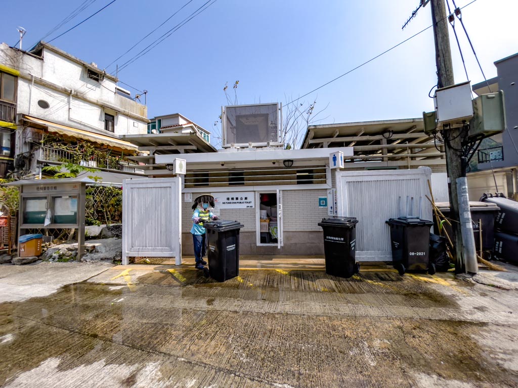 last public bathroom village of ng tung chai to trail start ng tung chai hong kong - laugh travel eat