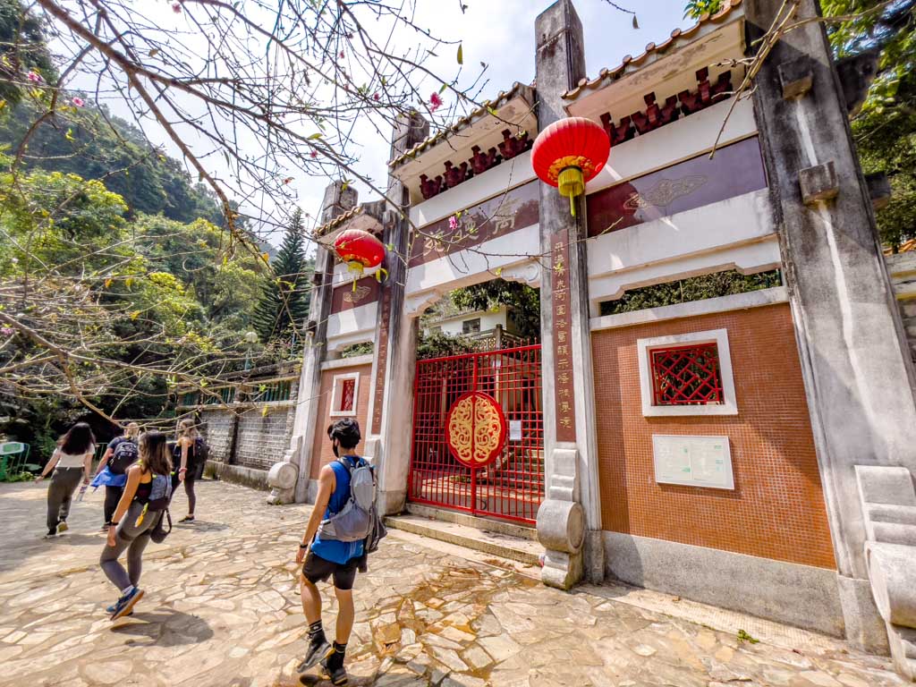 man tak yuen by trail start ng tung chai hong kong - laugh travel eat