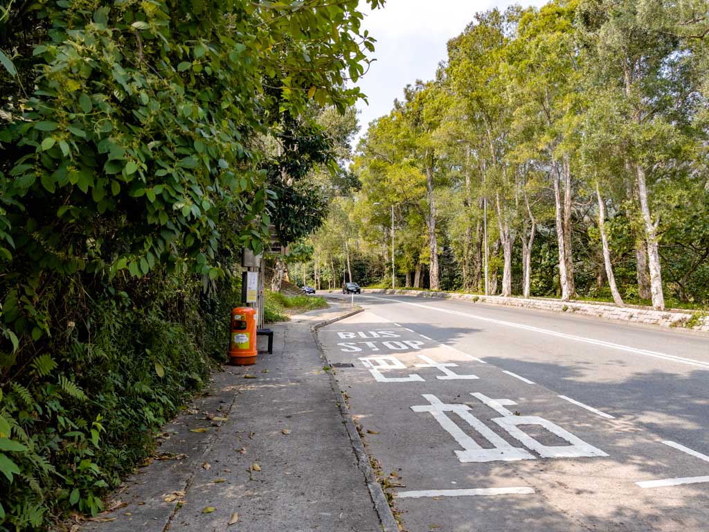 ngau pak shek bus stop ng tung chai hong kong - laugh travel eat